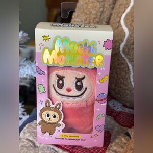 Mochi Monster Pink Plush Toy Kawaii Keychain New
